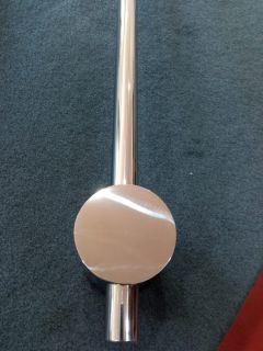 Электрический полотенцесушитель Broner Bruno BV.007.170.0000.P 170 см с кнопкой хром